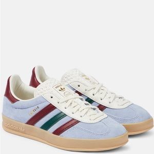 Adidas gazelle indoor -blue dawn/collegiate burgundy